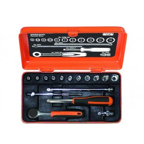 Padrunite kmpl 1/4" 16 osa metllist karbis