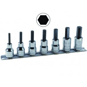 Kuuskant padrunotsakute 7409MR kmpl 3-10mm 3/8" 7 osa