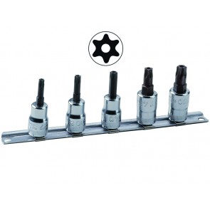 Padrunotsakute 7409TORX kmpl TR27-TR50 5 osa siinil 3/8"