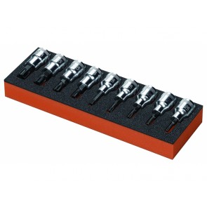 Padrunotsakute komplekt, TORX, 1/2", 9 tk.
