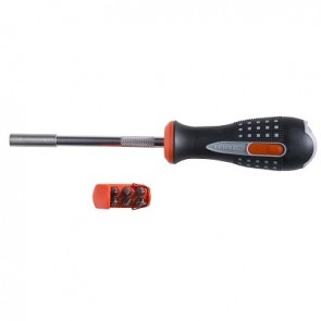 Kruvikeeraja + otsakud 6tk Torx T10-T40