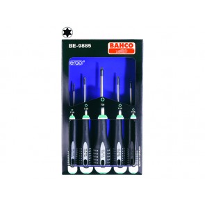 Kruvikeerajate kmpl Torx T10-T30 5 osa ERGO™