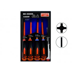 Kruvikeerajate kmpl Combi 5 osa (tester,5/PH1,6/PH2,5/PZ1,6/PZ2) 1000V VDE ERGO™
