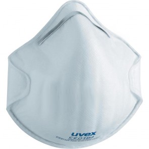 Face mask silv-Air classic 2100 FFP 1, preformed mask without valve, white, 1 pcs unpacked