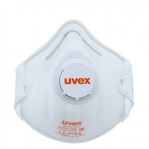 Face mask silv-Air classic 2210 FFP 2, preformed mask with valve, white, 1 pcs unpacked
