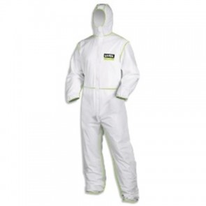 Coverall Type5/6 9877/white-lime       S