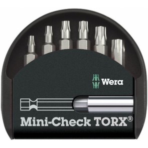 TORX-Bits + Universal Bitholder Mini-Check TX