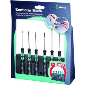 screwdriver set 2035/6 A Elektroniker-Schraubendrehersatz + Rack