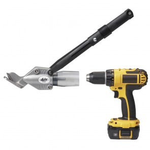 TurboShear drill attachment for shingles